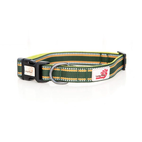 Long Paws Comfort Collection - Green Collar