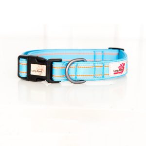 Long Paws Comfort Collection - Light Blue Collar