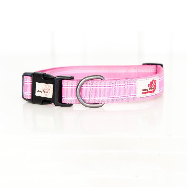 Long Paws Comfort Collection - Pink Collar